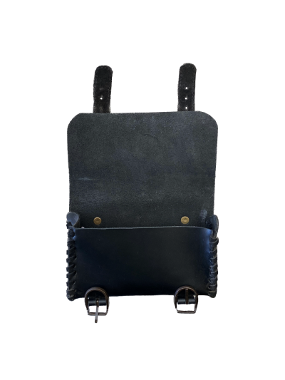 Trollfelsen Gürteltasche Fiona klein schwarz offen